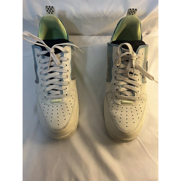 Nike Air Force 1 React Sail Barely Volt Size 9.5 - Picture 1 of 6